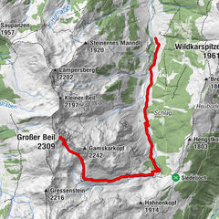 Großer Beil, Wildschönau (Skitour)