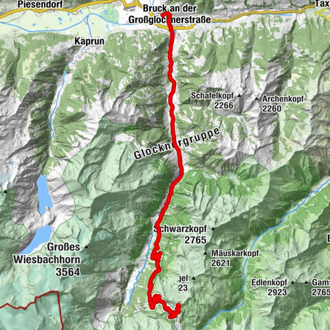 Bruck an der Großglocknerstraße Mountainbiken