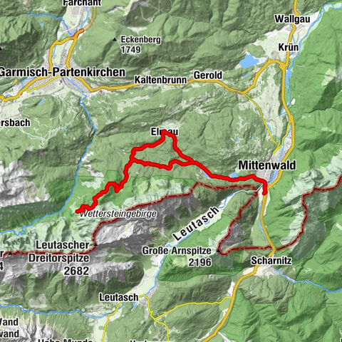 Garmisch-Partenkirchen, Oberbayern/Deutschland