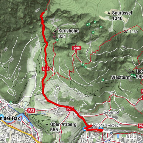 Reichenau an der Rax, Niederösterreich/Österreich
