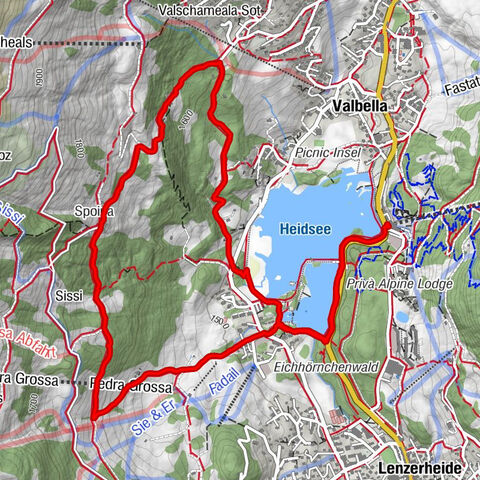 Vaz/Obervaz, Graubünden/Schweiz