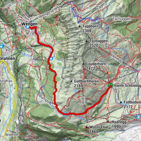 Wengen, Bern/Schweiz