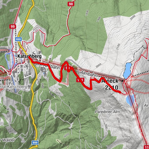 Rennweg am Katschberg, Kärnten/Österreich