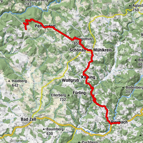 Johannesweg Route 1