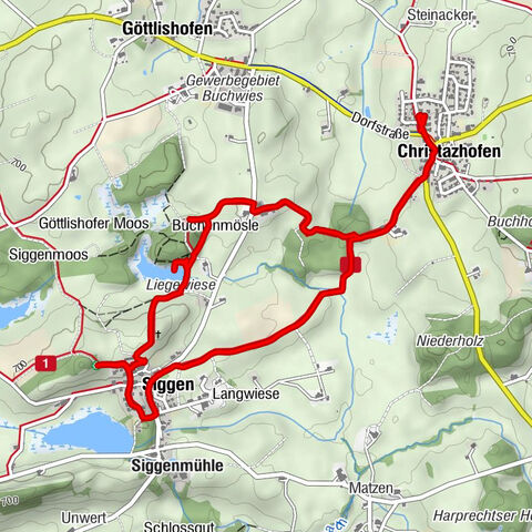 Christazhofen, Baden-Württemberg/Deutschland