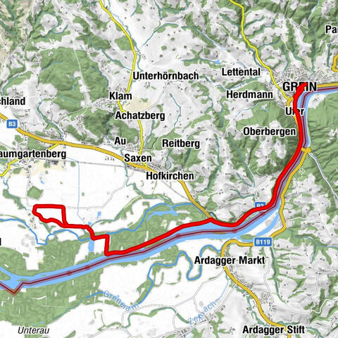 Grein, Oberösterreich/Österreich