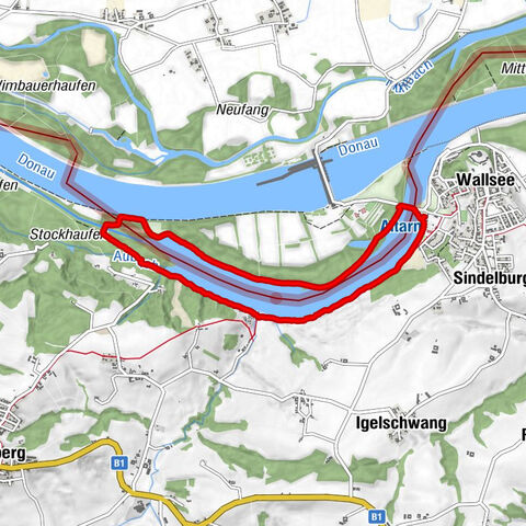 Wallsee-Sindelburg, Niederösterreich/Österreich
