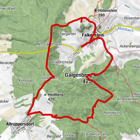 Falkenstein, Niederösterreich/Österreich