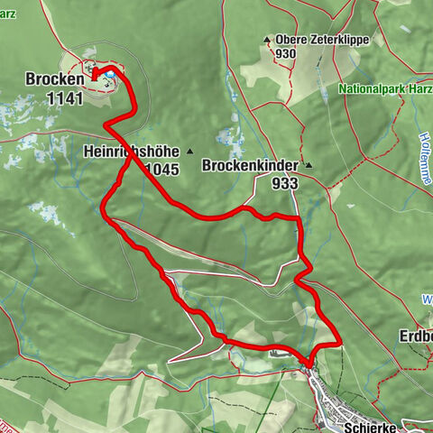 Brockenwanderung