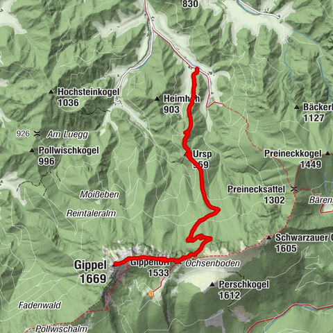 St. Aegyd am Neuwalde, Niederösterreich/Österreich