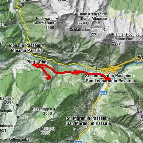 St. Leonhard in Passeier, Trentino-Südtirol/Italien