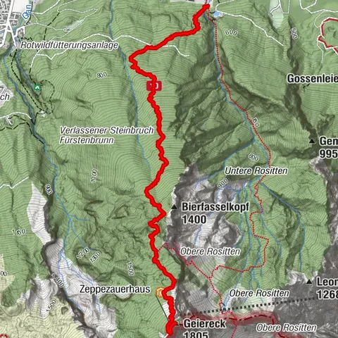 Glanegg, Reitsteig, Untersberg , Salzburg/Österreich