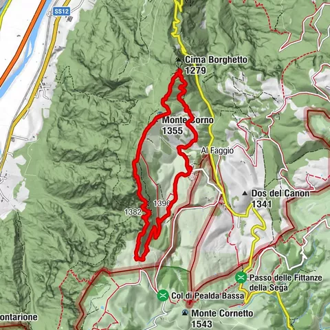 Wandern Monti Lessini