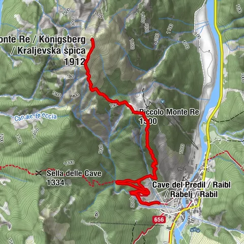 Raibl/Piccolo Monte Re/ Monte Re
