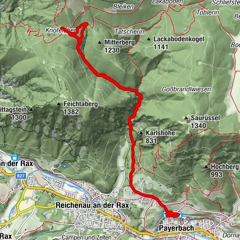 Reichenau an der Rax, Niederösterreich/Österreich