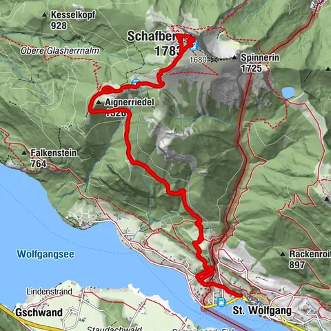 St. Wolfgang, Oberösterreich/Österreich