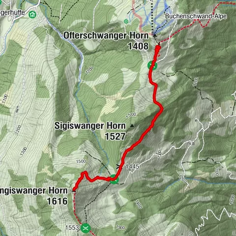 Ofterschwanger Horn, Schwaben/Deutschland
