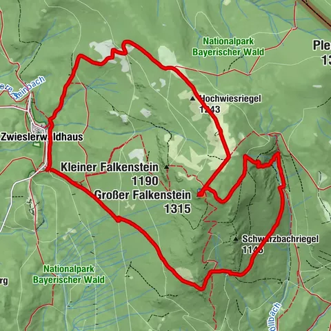 Zwieslerwaldhaus, Niederbayern/Deutschland