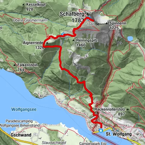 St. Wolfgang im Salzkammergut, Oberösterreich/Österreich
