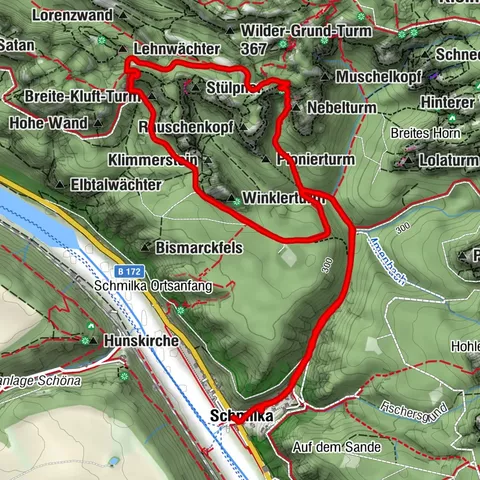 Bad Schandau, Sachsen/Deutschland