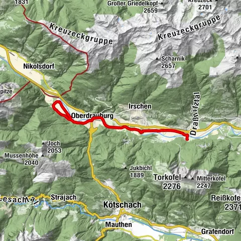 Dellach im Drautal, Kärnten/Österreich