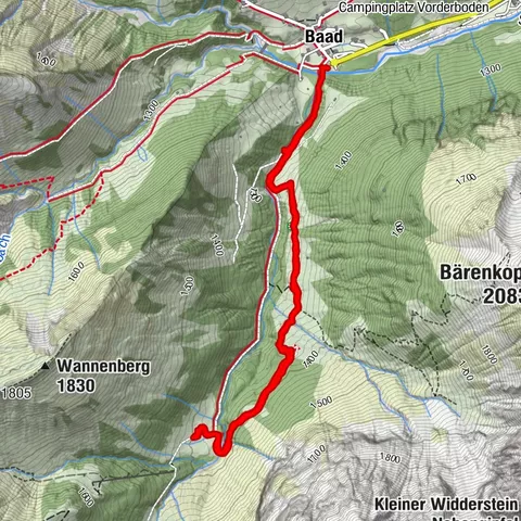 Mittelberg, Vorarlberg/Österreich