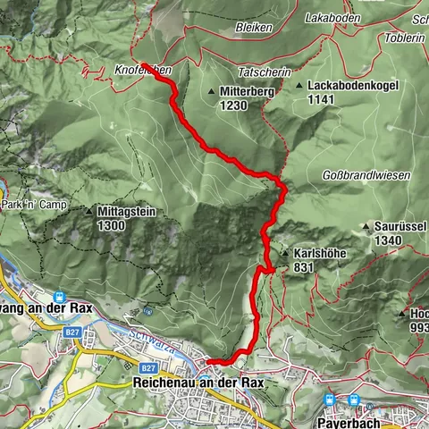 Reichenau an der Rax, Niederösterreich/Österreich
