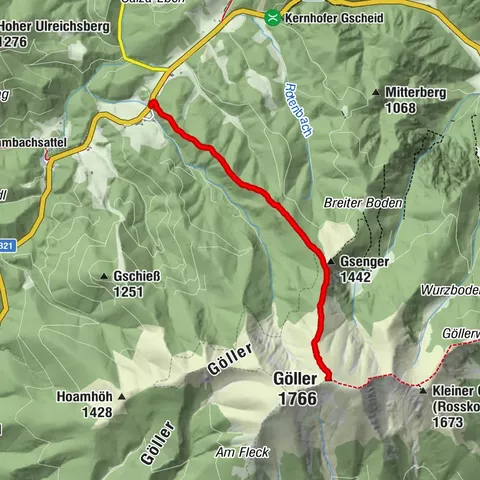 Von Gscheid auf den Göller