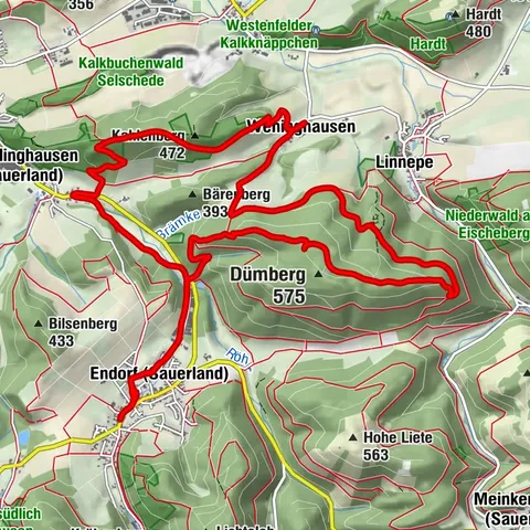 Sundern, Regierungsbezirk Arnsberg/Deutschland