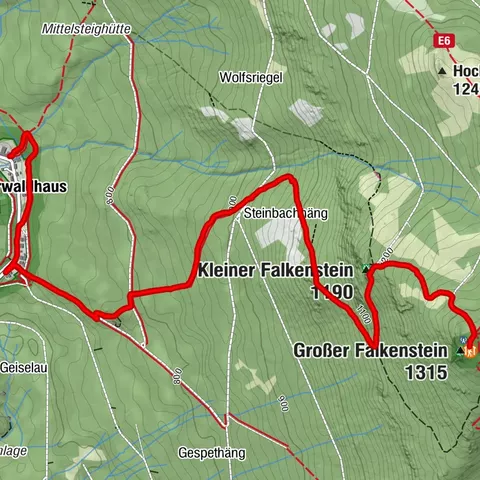 Großer Falkenstein, Bayern/Deutschland