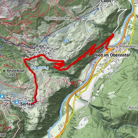 Ried im Oberinntal, Tirol/Österreich