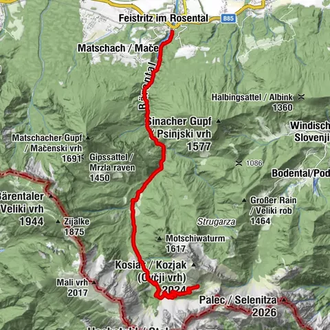 Feistritz im Rosental, Kärnten/Österreich
