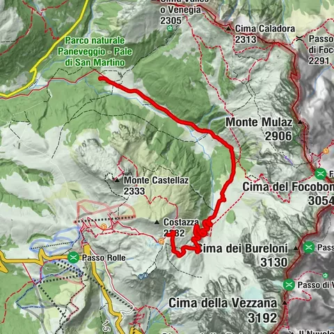 Primiero San Martino di Castrozza, Trentino-Alto Adige/Italia