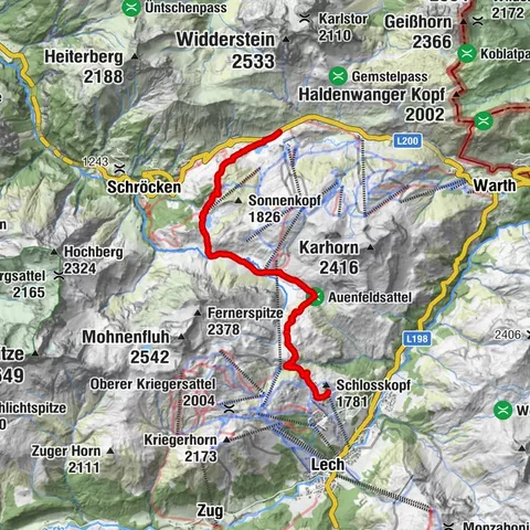 Lech, Vorarlberg/Österreich