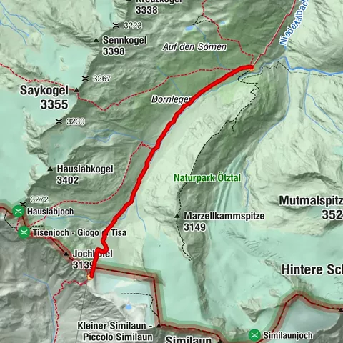 Schnals, Trentino-Südtirol/Italien