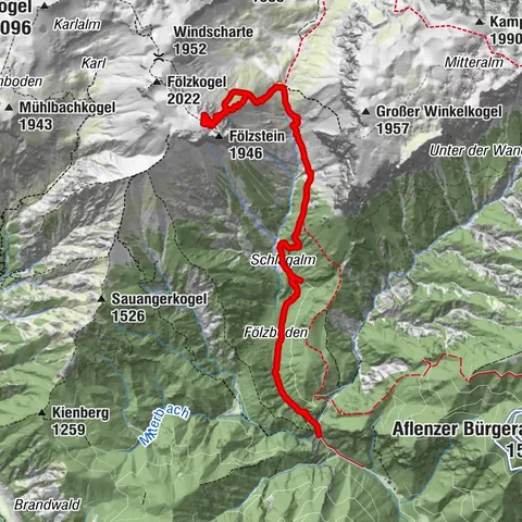 Thörl Wandern