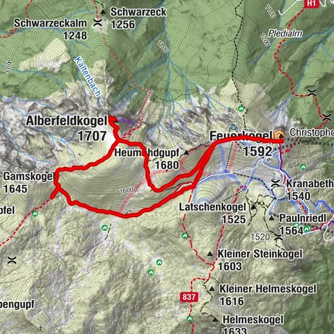 Feuerkogel, Oberösterreich/Österreich
