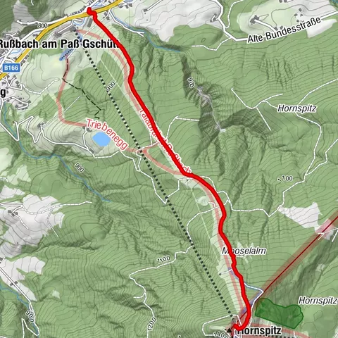 Russbach -> Hornspitz