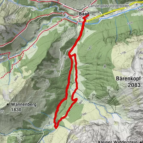 Baad, Vorarlberg/Österreich