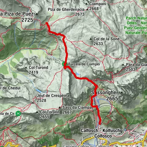 Selva di Val Gardena, Trentino-Alto Adige/Italia