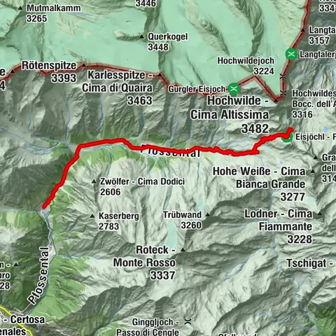 Schnals, Trentino-Südtirol/Italien