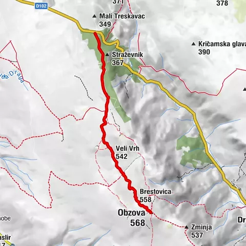 Obzova, Primorsko-goranska županija/Hrvatska