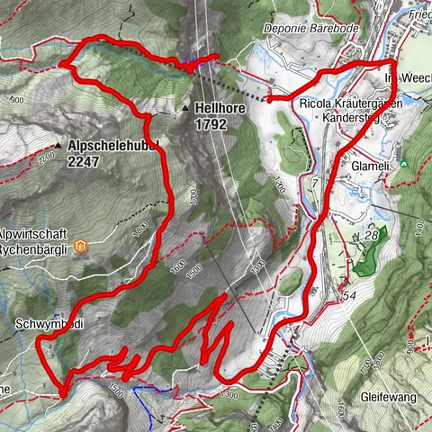 Kandersteg, Bern/Schweiz