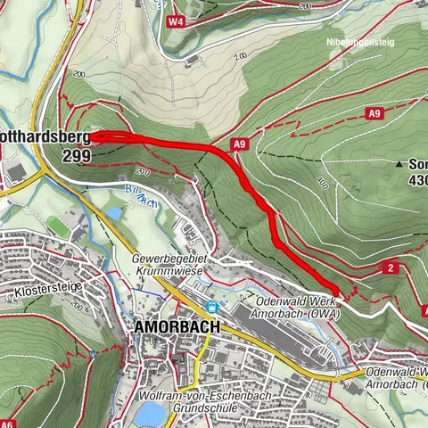 Amorbach, Unterfranken/Deutschland