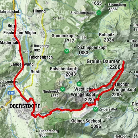 Oberstdorf, Schwaben/Deutschland