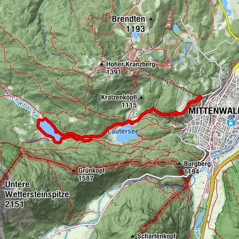 Mittenwald, Bayern/Deutschland