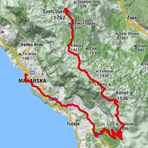 Podgora, Gespanschaft Split-Dalmatien/Kroatien