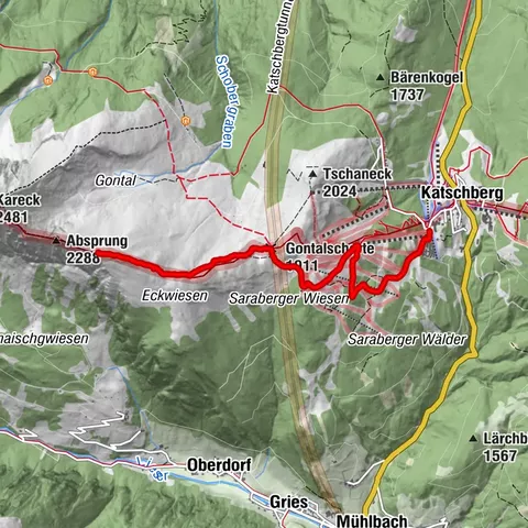 Rennweg am Katschberg, Kärnten/Österreich