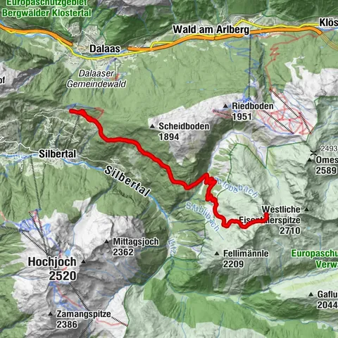 Silbertal, Vorarlberg/Österreich