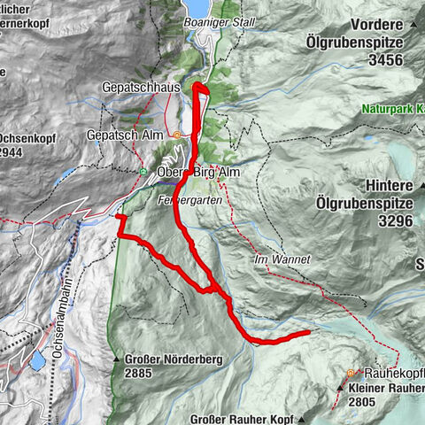 Gletscherlehrpfad Gepatschferner